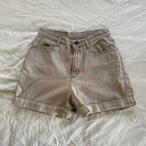 riders vintage denim shorts